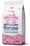 Monge Natural Superpremium All breeds Puppy and Junior Monoprotein Pork with Rice and Potatoes - пълноценна суха храна за подрастващи кученца от всички породи със свинско, ориз и картофи - 2, 5 кг, Италия -