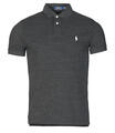 Ralph Lauren Rövid ujjú galléros pólók POLO AJUSTE DROIT EN COTON BASIC MESH LOGO PONY PLAYER Fekete EU XS - spartoo - 45 168 Ft