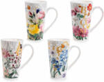 Decorer Set 8 cani portelan multicolor PK 9x15 cm, 500 ml (A72.09.68)