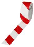 ROCOL - Banda adeziva de marcare Easy Tape, rosu/alb, 50mm, 33m (4024213560065) - constructii-mag