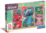 Clementoni Disney - Lilo és Stitch - A csillagkutya Evile maxi puzzle 24 db-os (24029)