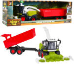 Majlo Toys A Farmer's Tale interaktív kombájn pótkocsival (ZAU.550-6C)