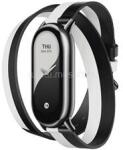 XIAOMI Smart Band 8 duplán tekeredő szíj (fekete-fehér) (BHR7311GL) (BHR7311GL)