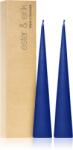 ester & erik cone candles cornflower (no. 48) gyertya 2x25 cm