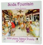SunsOut 1000 db-os puzzle - Soda Fountain - Susan Brabeau (44274) (44274)