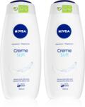 Nivea Creme Soft gel calmant pentru dus ambalaj economic 2 x 500 ml