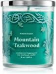 Bath & Body Works Mountain Teakwood lumânare parfumată 227 g