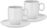 WMF WMF - KÉSZLET 2x Cafe cream csésze csészealjjal BARISTA 170 ml fehér GS0554 (GS0554)