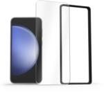 AlzaGuard 2.5D Glass EasyFit 2 Pack Samsung Galaxy A54 5G / S23 FE üvegfólia + felhelyező keret (AGD-EFG5)