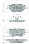 MTR set placute frana, frana disc MTR MT501 (MT501)