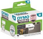 DYMO 2112289 etichete pe rolă 57 x 32 mm folie de polipropilenă albă 800 bucăți etichete universale permanente, etichete de adresă; 2112289