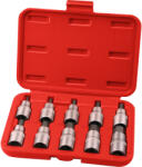 Extol bitdugófej klt. , 10db, imbusz, 1/2"x55mm (HEX 3-4-5-6-7-8-10-12-14-17), CrV/S2