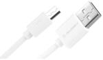 GoGEN MicroUSB kábel, 0, 9m - fehér (GOGMICUSB100MM11)
