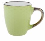 4home Plástve kerámia bögre, zöld, 250 ml
