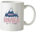 Bohemia Gifts Kerámia bögre - Szívvel hegylakó, 350 ml