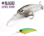 Raid Japan Level Shad Wobbler 50.3mm 4.3g Su 001 Lime Chart (RAID32516)