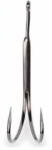 Mustad Frog Double Hook - 2X Strong Black Nickel 4/1 2db/cs (M4101-400) - jadabo