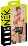 NEK - piros oldal betétes cipzáras boxer (fekete) - sexshopcenter - 13 790 Ft