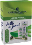 Dermaflora 0% díszdoboz (hidrogél+micellás arcradír+arcmasszírozó) aloe 1 db - perfectlife