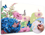  Festés a számok szerint BETWEEN FLOWERS | medium difficulty