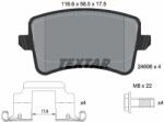 TEXTAR Fékbetét készlet TEXTAR 2460602 for VW, AUDI, SEAT, SKODA (2460602)
