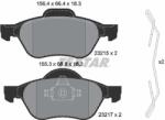 TEXTAR fékbetétkészlet, tárcsafék TEXTAR 2321502 for RENAULT (2321502)