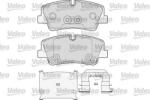 VALEO Fékbetét készlet VALEO 601690 for HYUNDAI (601690)