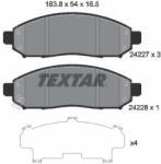 TEXTAR Fékbetét készlet TEXTAR 2422701 for SUZUKI, NISSAN (2422701)