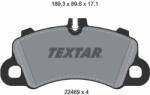 TEXTAR Fékbetét készlet TEXTAR 2246901 for PORSCHE (2246901)