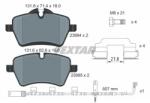 TEXTAR fékbetétkészlet, tárcsafék TEXTAR 2398407 for MINI (2398407)