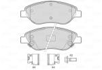 VALEO Fékbetét készlet VALEO 601745 for FIAT (601745)