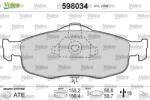 VALEO Fékbetét készlet VALEO 598034 for FORD (598034)