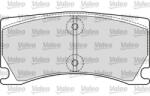 VALEO Fékbetét készlet VALEO 601660 for JAGUAR, PEUGEOT, DS (601660)