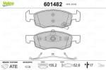 VALEO Fékbetét készlet VALEO 601482 for OPEL, VAUXHALL (601482)