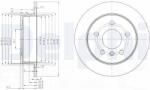 DELPHI féktárcsa DELPHI BG3910 for MERCEDES-BENZ (BG3910)