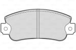 VALEO Fékbetét készlet VALEO 601713 for FIAT, LANCIA, ALFA ROMEO, SEAT, … (601713)