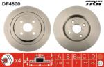 TRW féktárcsa TRW DF4800 for DAIHATSU, TOYOTA (DF4800)