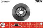 TRW féktárcsa TRW DF4350S for SEAT, SKODA, VW, AUDI (DF4350S)