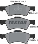 TEXTAR fékbetétkészlet, tárcsafék TEXTAR 2364001 for CHRYSLER, DODGE, JEEP (2364001)