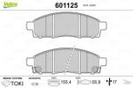 VALEO Fékbetét készlet VALEO 601125 for NISSAN (601125)