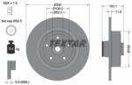 TEXTAR féktárcsa TEXTAR 92239603 for RENAULT (92239603)