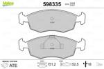 VALEO Fékbetét készlet VALEO 598335 for FORD (598335)