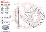 BREMBO féktárcsa BREMBO 09. C089.11 (09.C089.11)