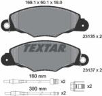 TEXTAR fékbetétkészlet, tárcsafék TEXTAR 2313503 for CITROËN (2313503)