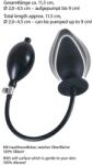 ORION True Black Inflatable Dildo Butt Plug (11, 5 cm) Dildo