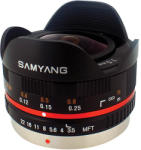 Samyang 7.5mm f/3.5 UMC Fish-Eye (MFT) (F1230109102) Obiectiv aparat foto