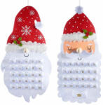 Decorer Set 2 calendare Advent Mos Craciun suspendabil 39.5x75.5 cm (A56.44.59)