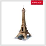 CubicFun - Puzzle 3D Turnul Eiffel (Nivel Mediu 39 Piese) (CUC044h) Puzzle
