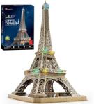 CubicFun - Puzzle 3D Led Turnul Eiffel 84 Piese (CUL091h) Puzzle