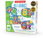 The Learning Journey Set Primele Mele 4 Puzzle-Uri Abc - Eng (TLJ631492) - drool Puzzle
